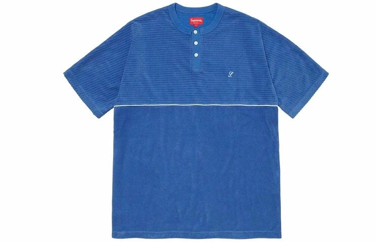 Supreme SS20 Week 16 Terry SS Henley LogoT