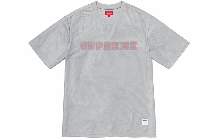 Supreme SS20 Week 17 Dazzle Mesh SS Top LogoT