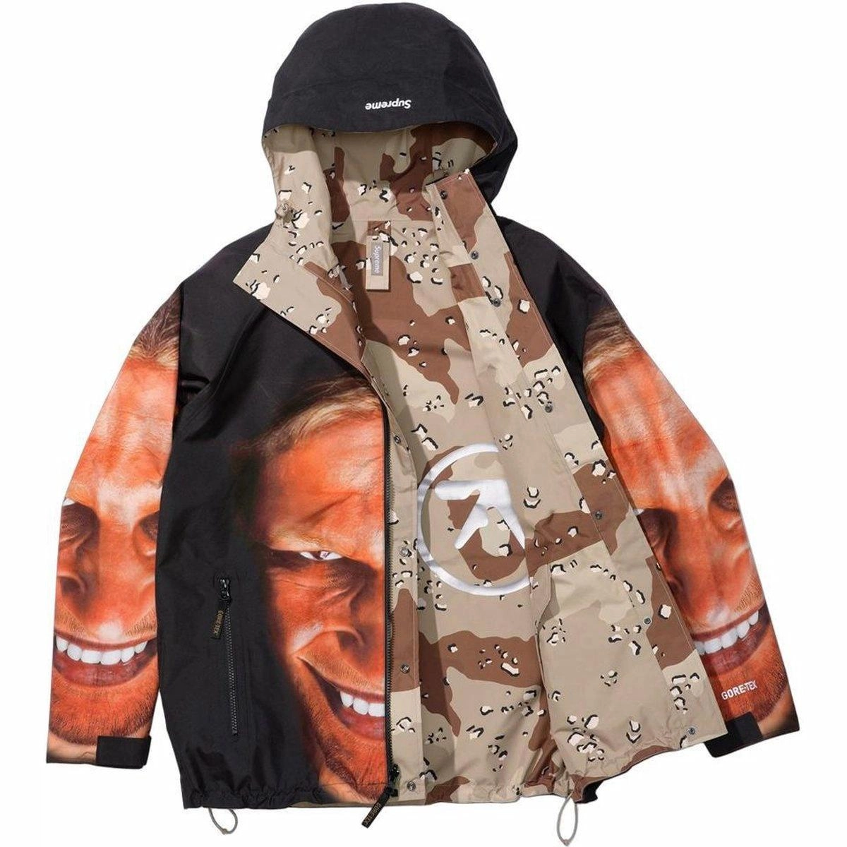 Supreme x Aphex Twin SS25 WEEK2 Reversible GORE-TEX Hooded Jacket