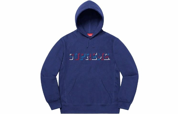 Supreme FW20 Week 8 Drop Shadow Hooded Sweatshirt