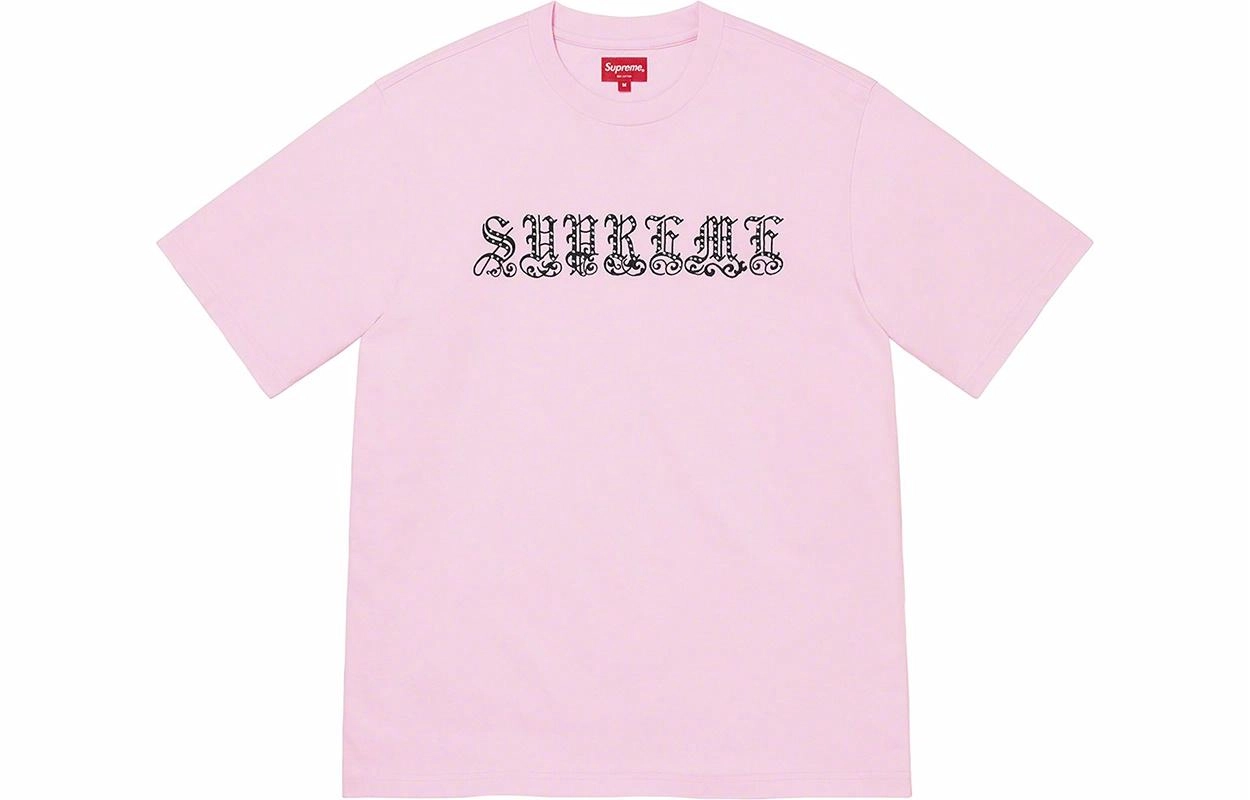 Supreme SS21 Week 8 Old English Rhinestone SS Top T