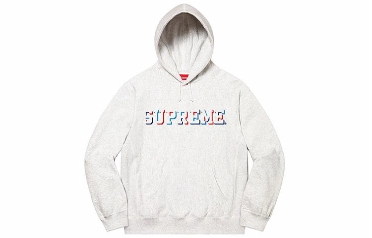 Supreme FW20 Week 8 Drop Shadow Hooded Sweatshirt