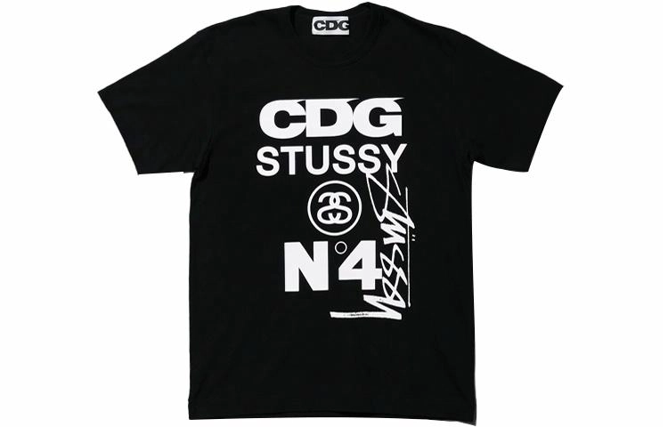 CDG x Stussy LogoT