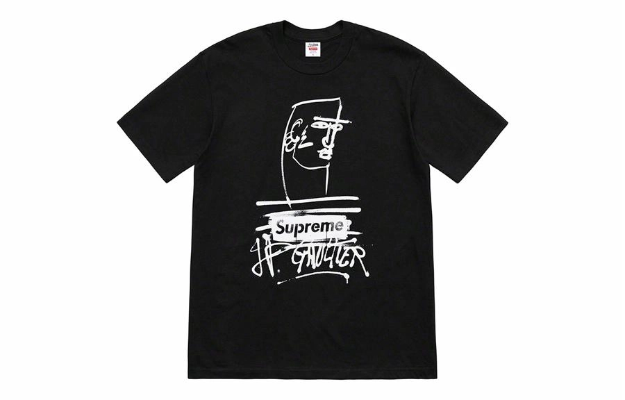 Supreme SS19 x Jean Paul Gaultier Tee Black T