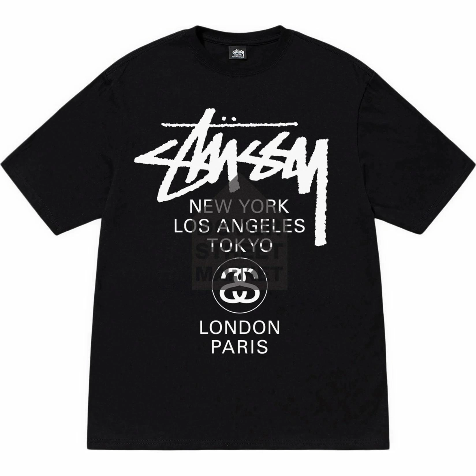 Stussy x DSM world tour tee T
