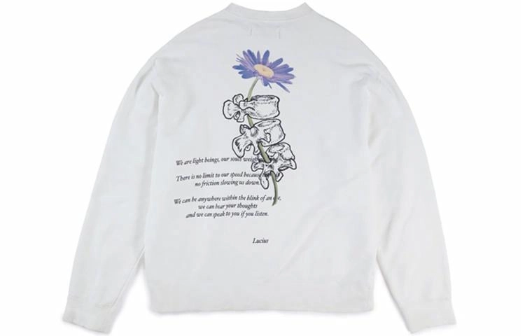 xVESSEL Purple daisy Sweatshirt