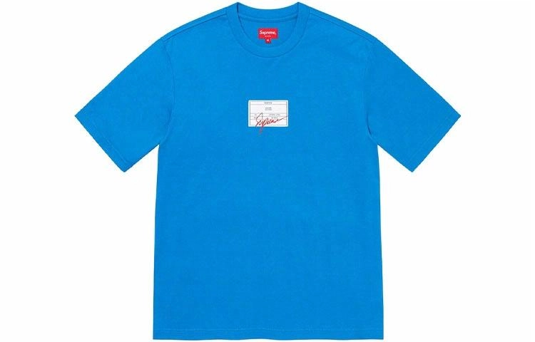 Supreme SS21 Week 9 Signature Label SS Top T
