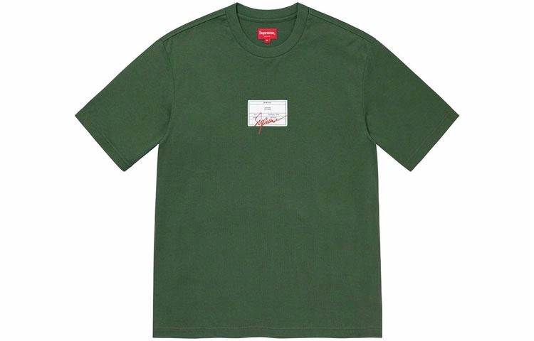 Supreme SS21 Week 9 Signature Label SS Top T