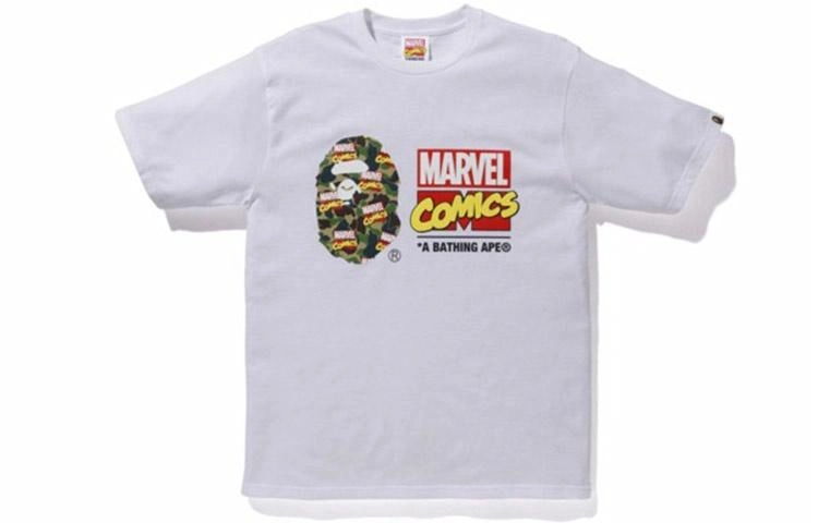 BAPE X Marvel Camo Tee T