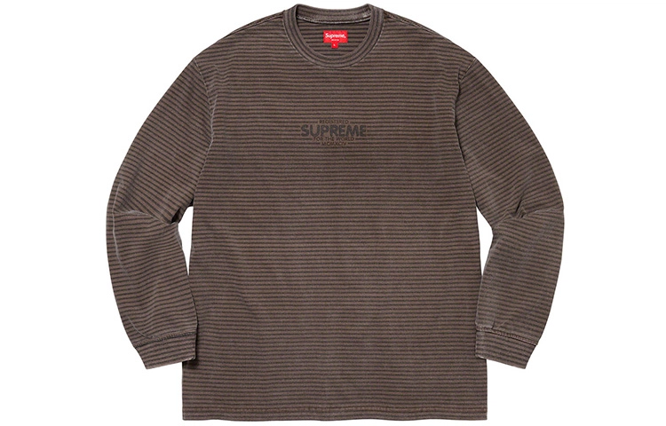 Supreme FW20 Week 8 Micro Stripe LS Top T