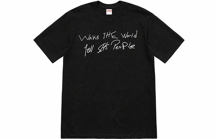Supreme SS19 Buju Banton Wake The World Tee T