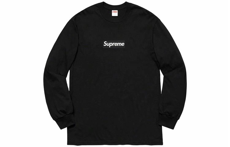Supreme Week 7 Box Logo LS Tee Logo bogoT