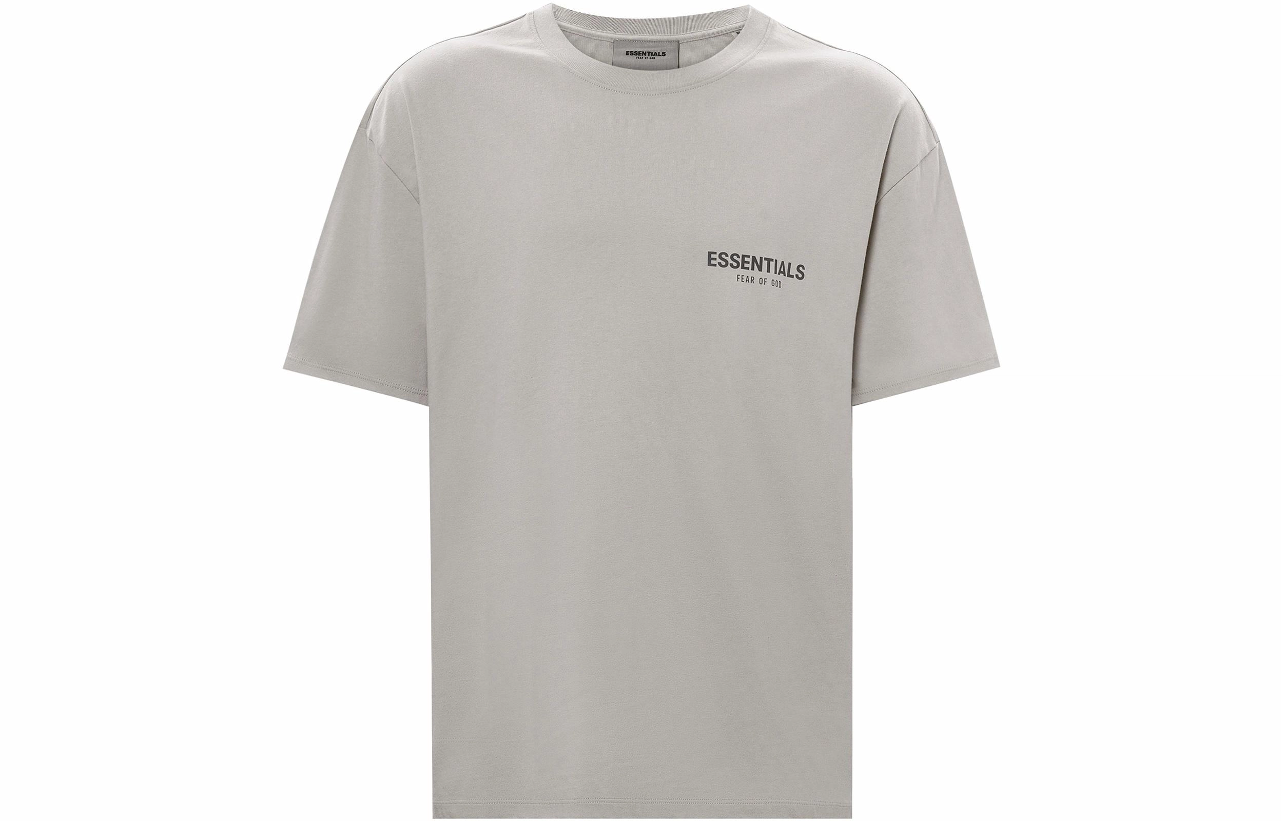 Fear of God Essentials FW21 Ss Tee StringTan LogoT