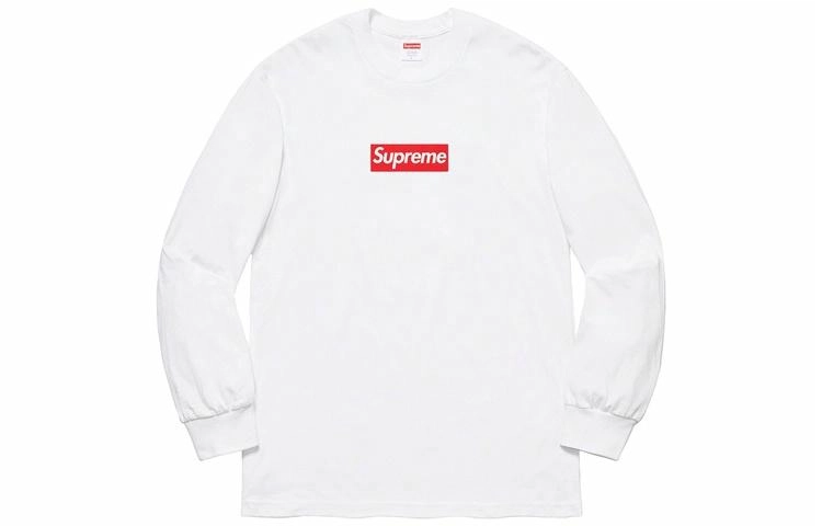 Supreme Week 7 Box Logo LS Tee Logo bogoT