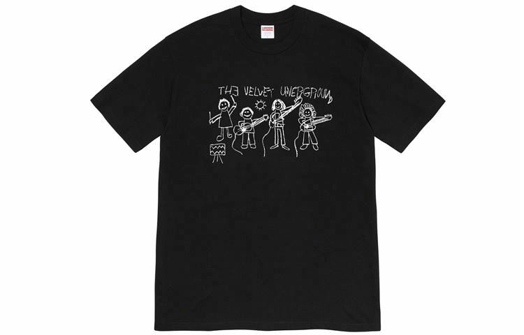 Supreme Week 4 x The Velvet Underground Drawing Tee T