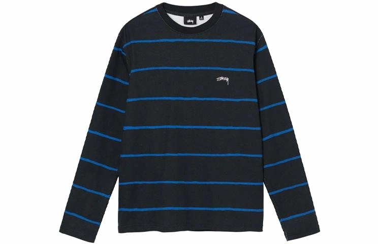 Stussy SS22 Hand Drawn Strlpr Ls Crew T