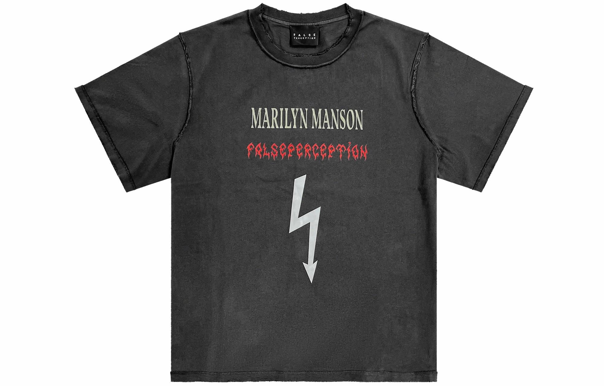 False Perception X Marilyn Manson LogoT
