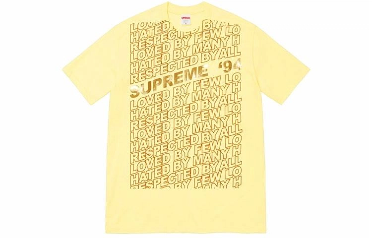 Supreme SS22 Week 1 Respected Tee T