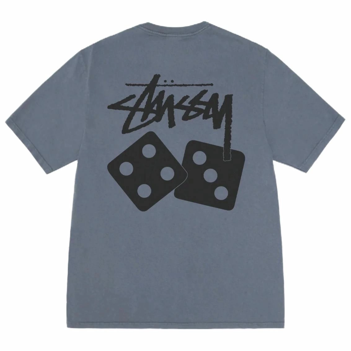 Stussy SS23 DICE PIGMENT DYED TEELogoT