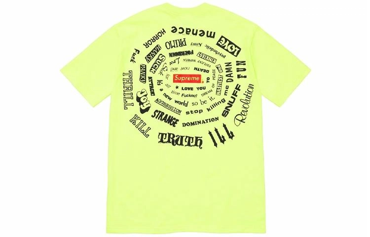 Supreme SS21 Spiral Tee T
