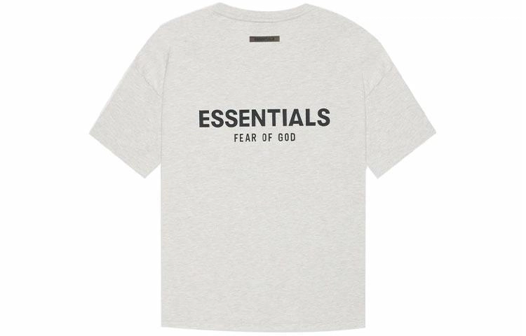 Fear of God Essentials SS21 Short Sleeve Tee Light Heather Oatmeal T