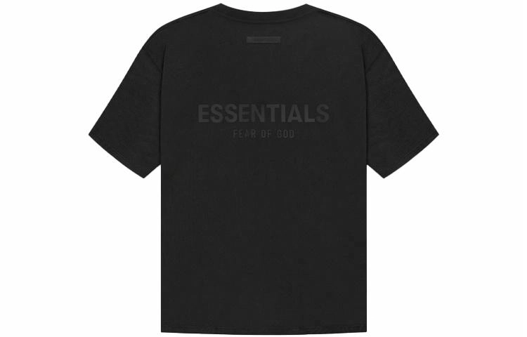 Fear of God Essentials SS21 Short Sleeve Tee Stretch Limo Black LogoT