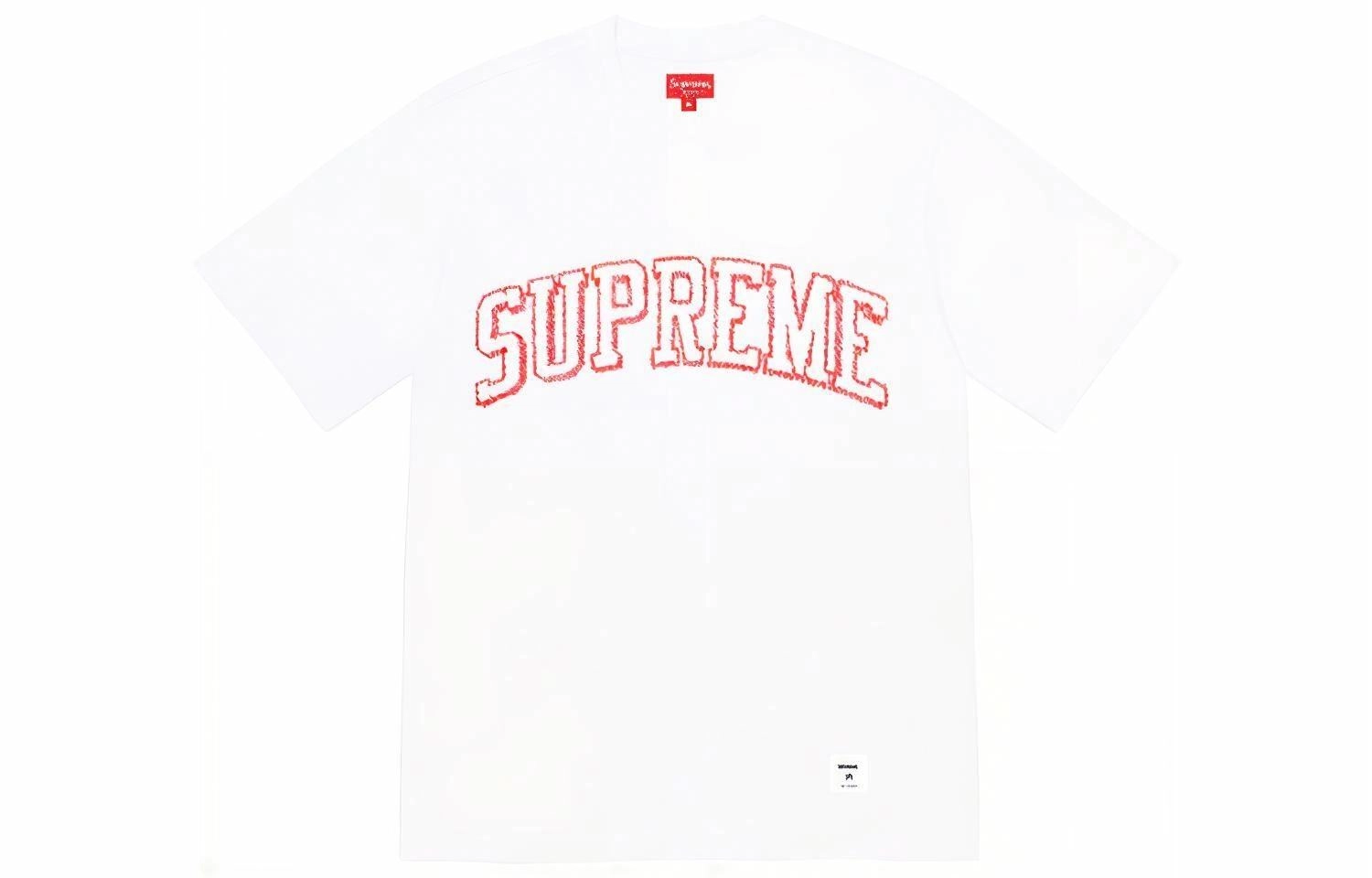 Supreme SS23 Week 1 SKETCH EMBROIDERED SS TOP LogoT