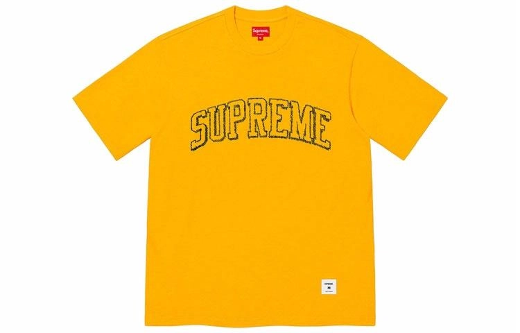 Supreme SS23 Week 1 SKETCH EMBROIDERED SS TOP LogoT