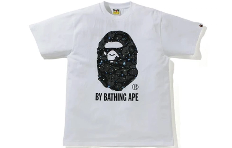 A BATHING APE Space Camo By Bathing Ape Tee T