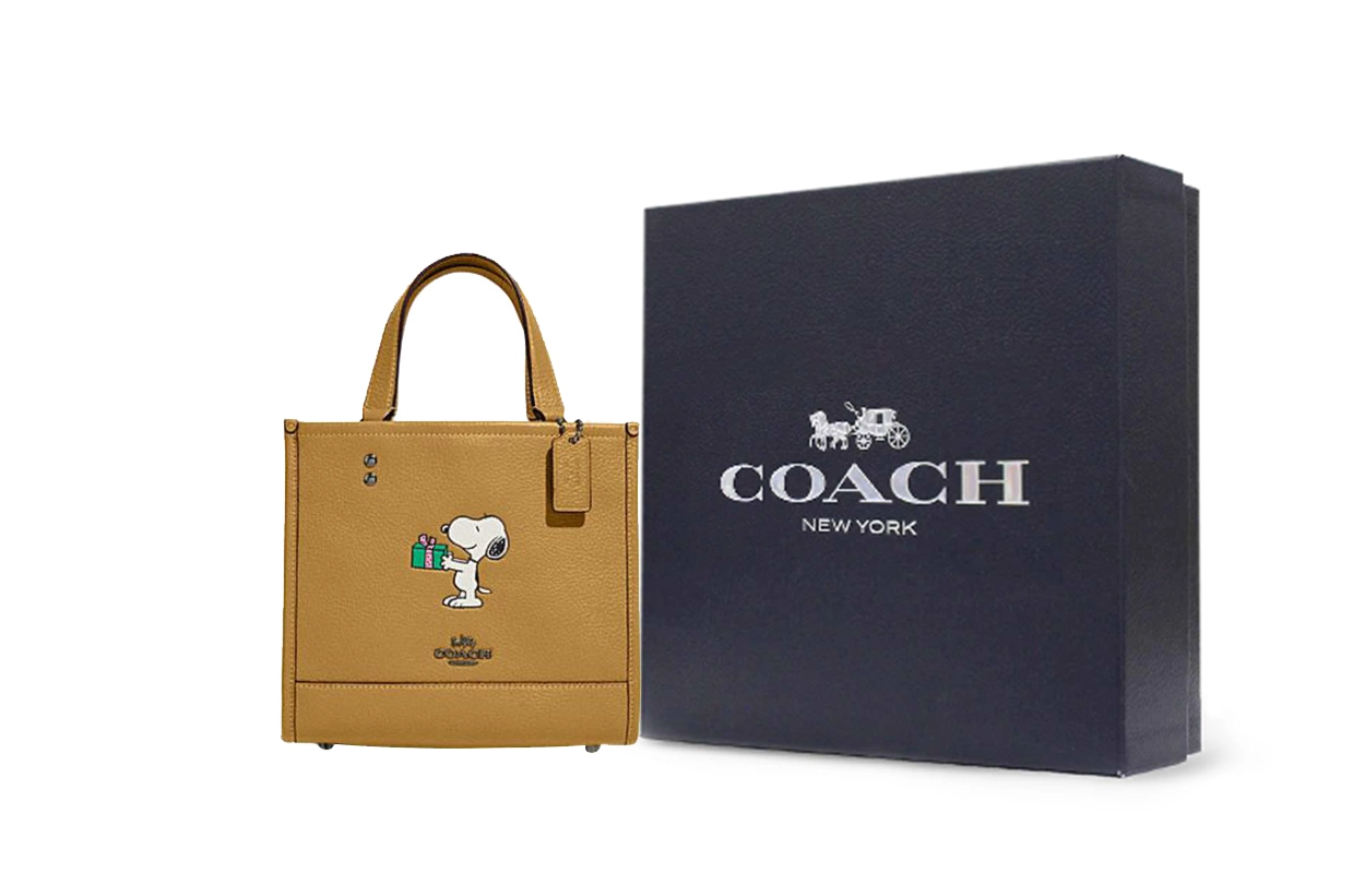 COACH x Peanuts Snoopy Dempsey 22 Snoopy Tote