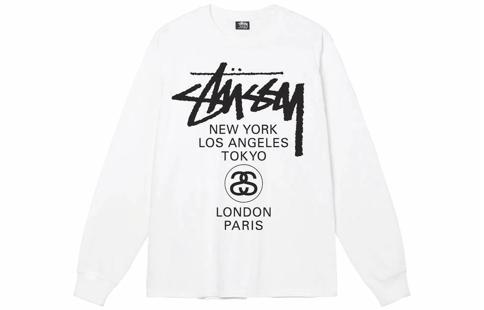 Stussy WORLD TOUR LS TEE T