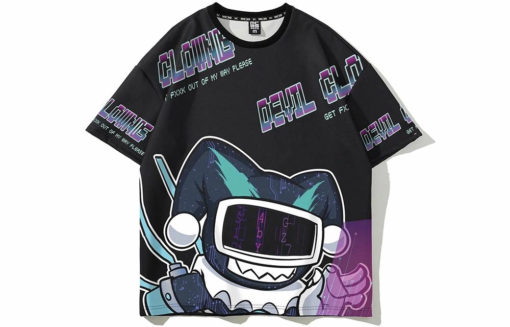 x devil clown T