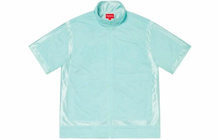 Supreme SS21 Week 18 Mesh Warm Up Top LogoT