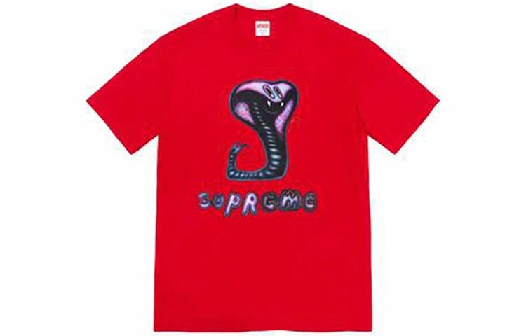 Supreme SS21 Week 18 Snake Tee LogoT