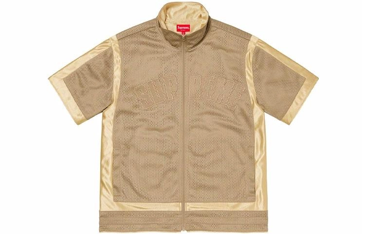 Supreme SS21 Week 18 Mesh Warm Up Top LogoT