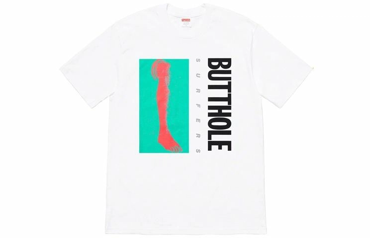 Supreme Week 19 x Butthole Surfers Leg Tee logoT
