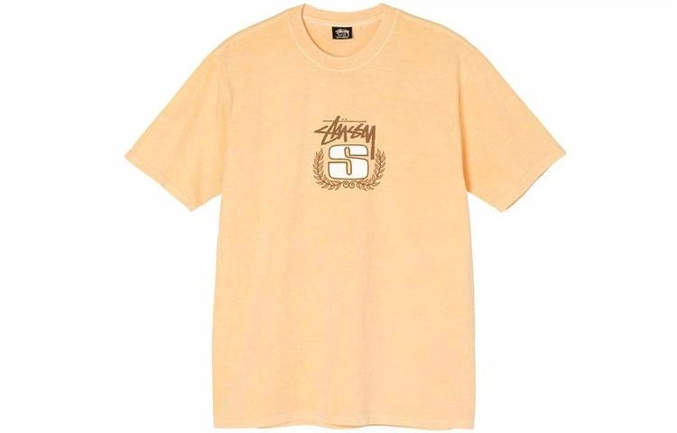 Stussy S Wreath Pigment Dyed Tee SLogoT