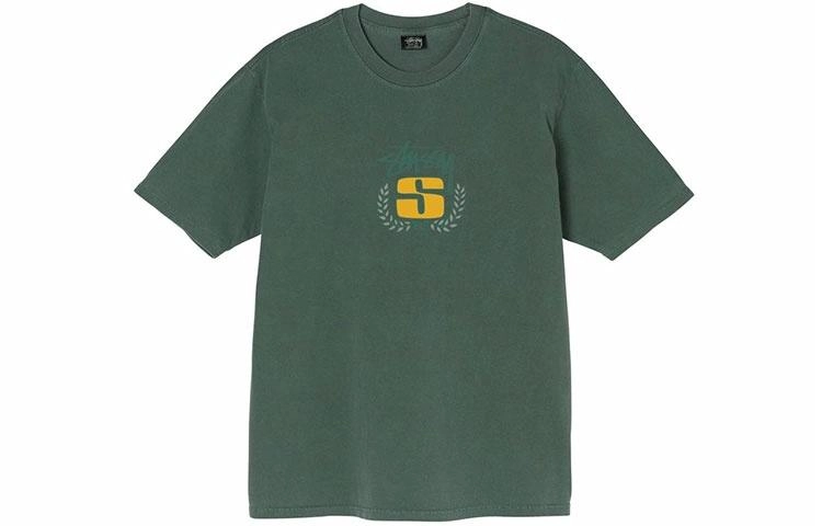 Stussy S Wreath Pigment Dyed Tee SLogoT
