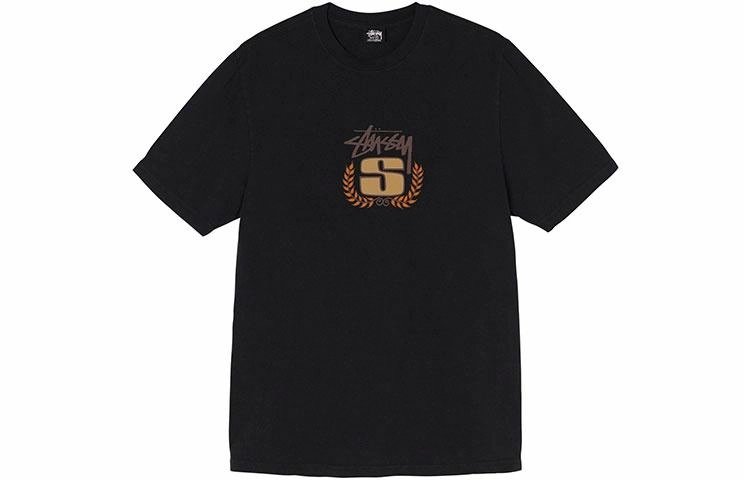Stussy S Wreath Pigment Dyed Tee SLogoT