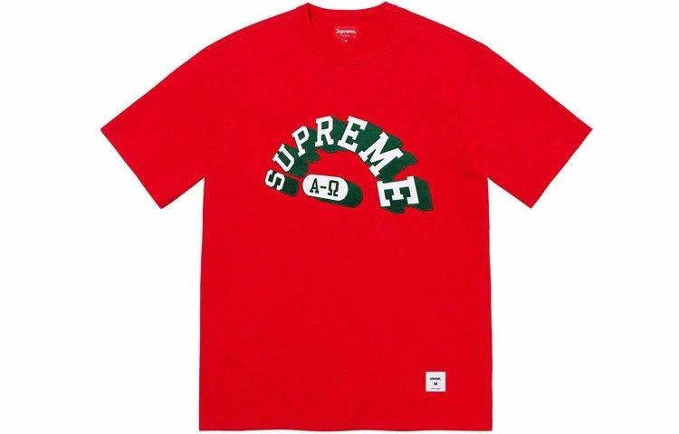 Supreme FW21 Week 1 Alpha Omega SS Top LogoT