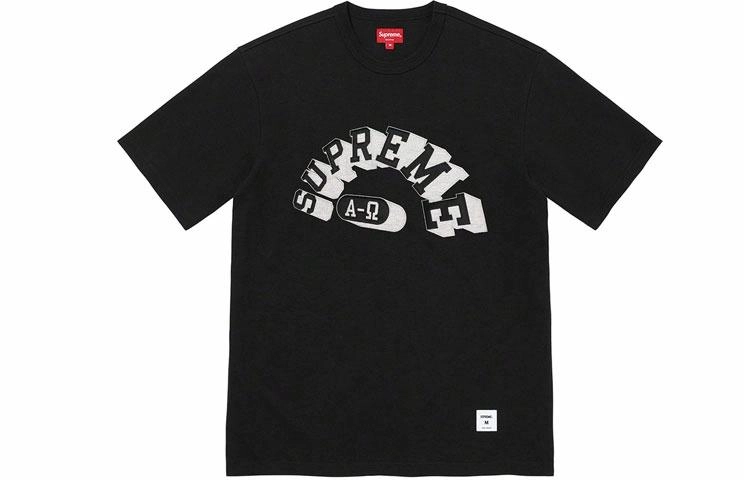 Supreme FW21 Week 1 Alpha Omega SS Top LogoT
