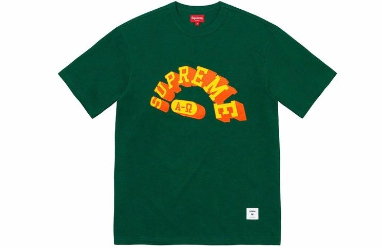 Supreme FW21 Week 1 Alpha Omega SS Top LogoT