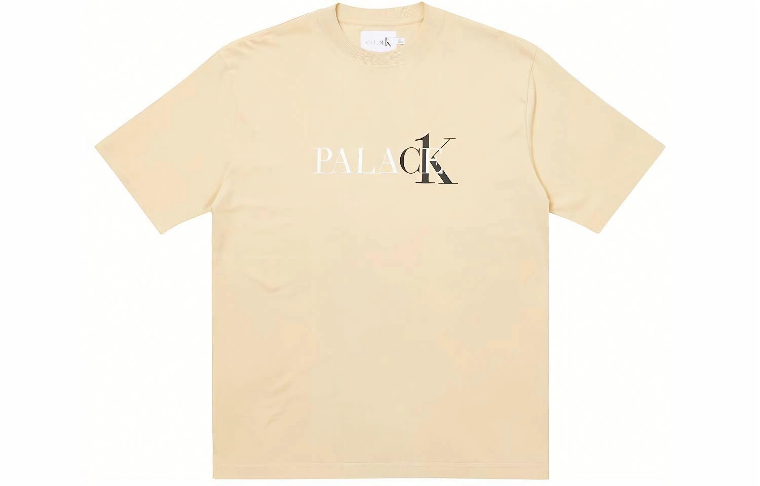 PALACE x Calvin Klein SS22 T-Shirt Wheat LogoT