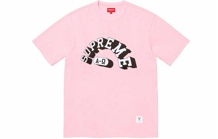 Supreme FW21 Week 1 Alpha Omega SS Top LogoT