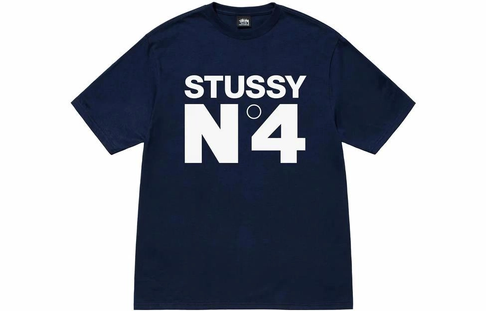 Stussy No.4 NO.4 TEE LogoT