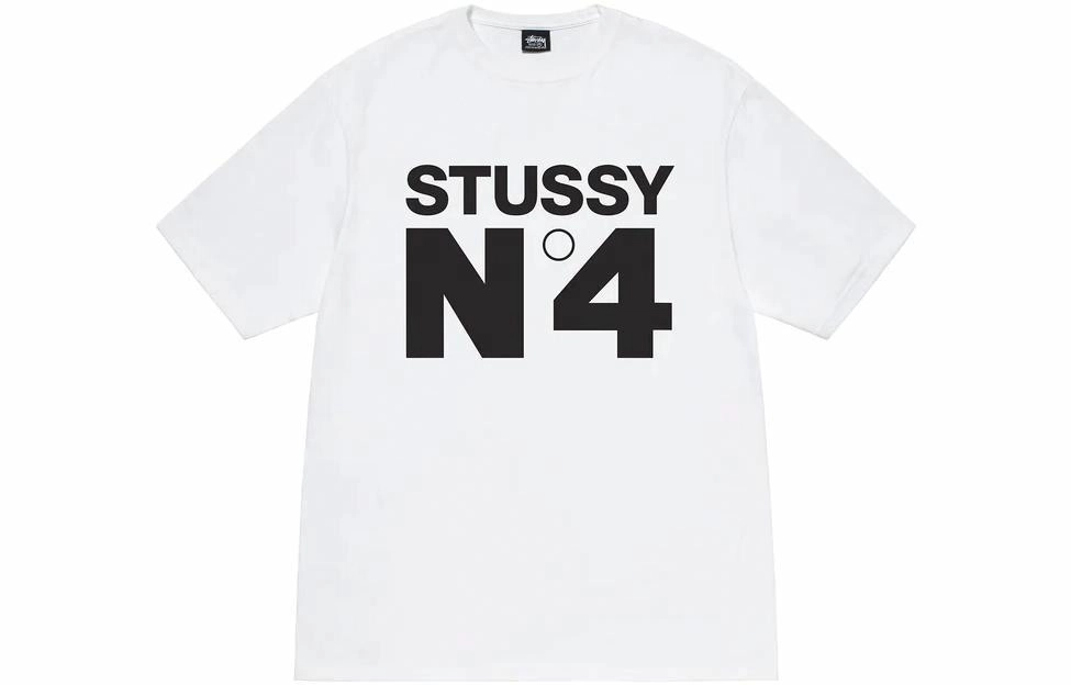 Stussy No.4 NO.4 TEE LogoT