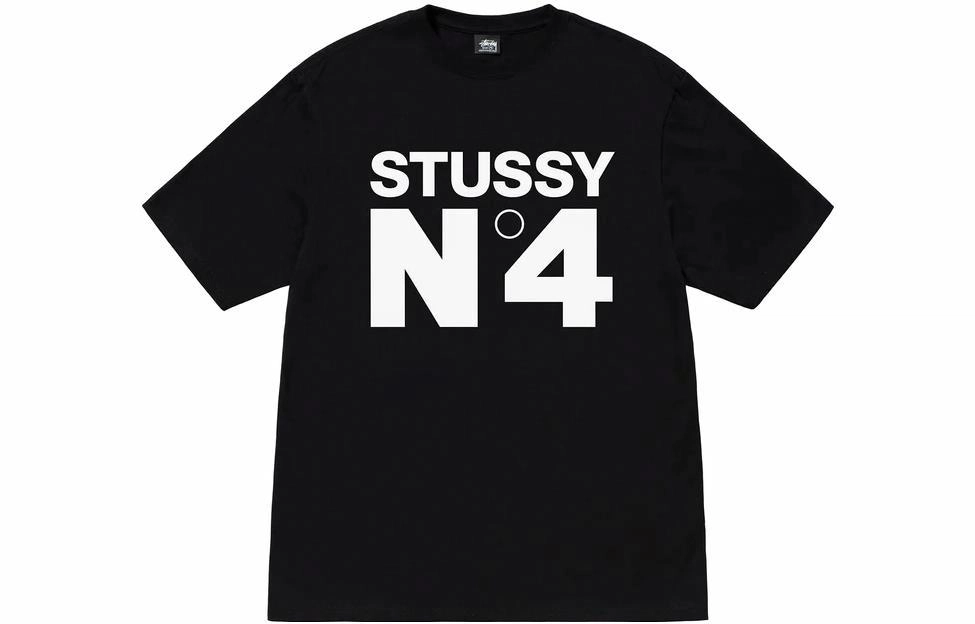 Stussy No.4 NO.4 TEE LogoT