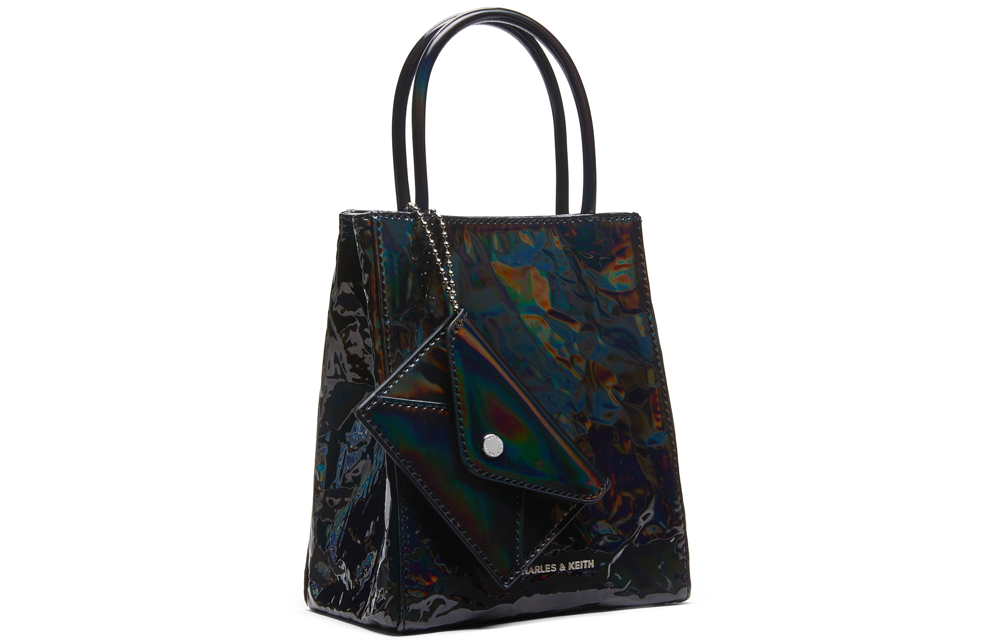 CHARLESKEITH ck PU CreamJet BlackSilver