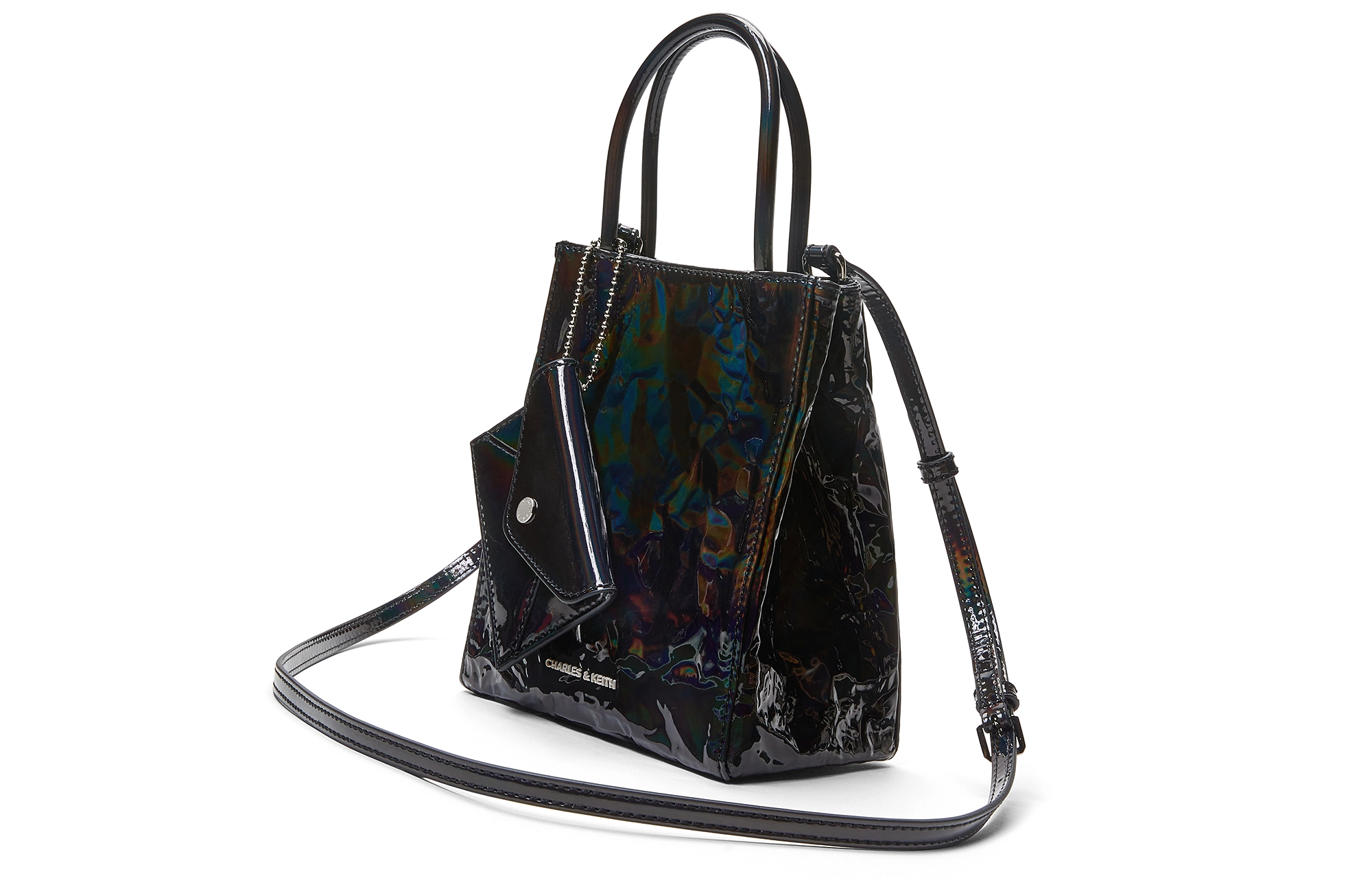 CHARLESKEITH ck PU CreamJet BlackSilver