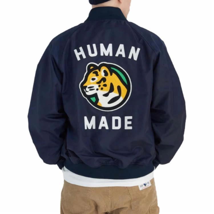 HUMAN MADE FW23 NYLON STADIUM JACKET